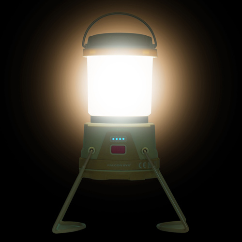 Falcon Eye - Campinglampe Campfire - 1720 lm - Dimmer - Tan - FCL0032