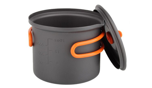 Rockland - Aluminium-Touristenkanne Travel Light mit Deckel - 600 ml