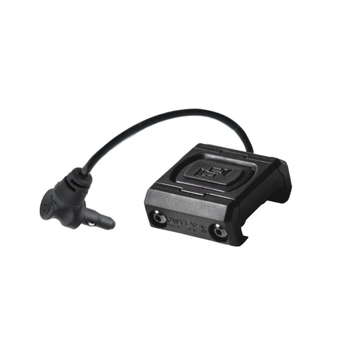 Unity Tactical - Kabel Gel Schalter ModButton Lite - Kran Laser - 4.5" - Schwarz - MBL-BLK-CL-4.5