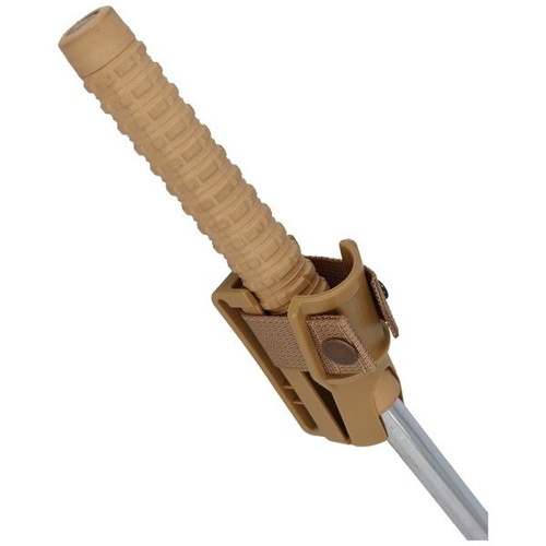 ESP - Gehärteter erweiterbarer Schlagstock mit Halter - 21'' - Extra Grip Griff - Desert / Chrom - EXB-21H CHR DESERT BH-02