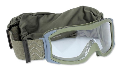 Bolle Tactical - Ballistische Schutzbrille - X1000 - STD - Nato Grün - X1KSTD