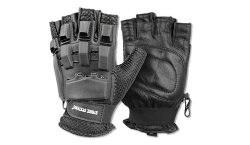 Strike Systems - Armour taktische Handschuhe - Halb-Finger - 12533 / 12534