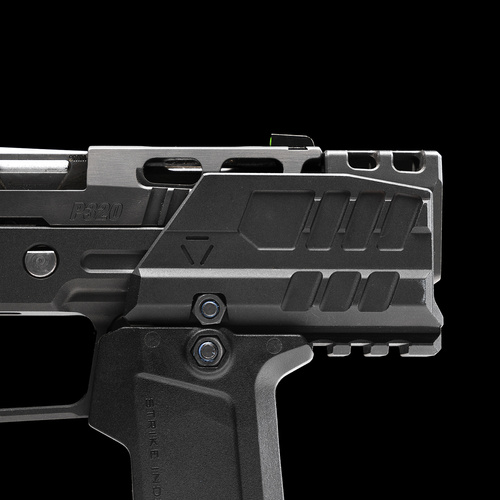 Strike Industries - Strahlenschutzschild für SMC Alfa/Bravo Pistolen - Schwarz - SI-SMC-BS-S