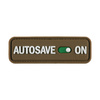 M-Tac - Moral Patch Autosave PVC - 3D - Coyote - 51116705