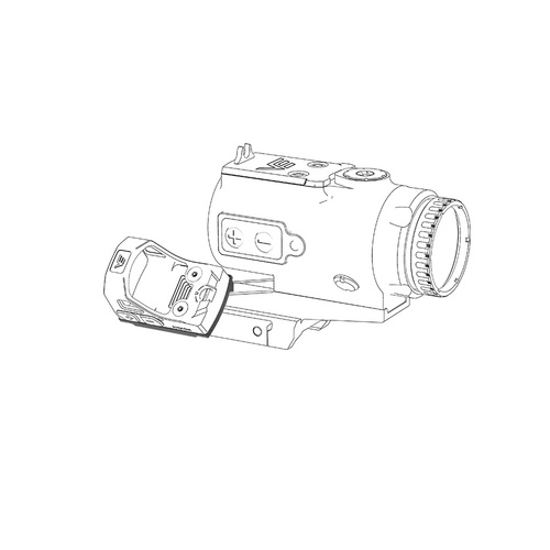 Vector Optics - Seitenhalterung für Kollimator - Picatinny - Schwarz - SCPSM-C01