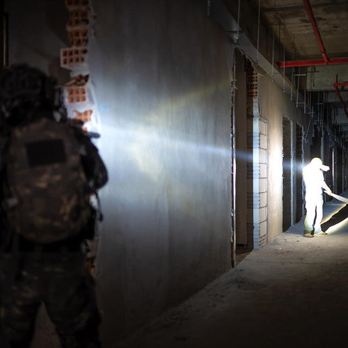 Fenix - Laser-Taschenlampe HT30R - 500 lm - Schwarz - HT30R