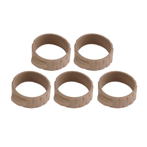 Strike Industries - Bang Band Mini Satz - 5 Stück - FDE - SI-BANGBAND-34MM-FDE