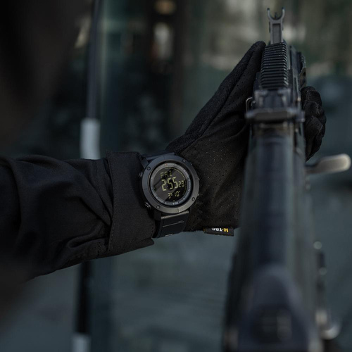 M-Tac - Taktische Uhr mit Kompass 2095 - Schwarz - 50009002