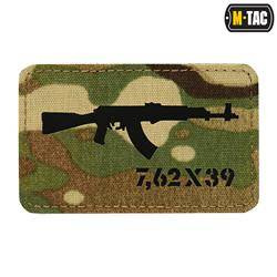 M-Tac - AKM 7,62 x 39 Lasergeschnittener Aufnäher - Multicam/Schwarz - 51110802