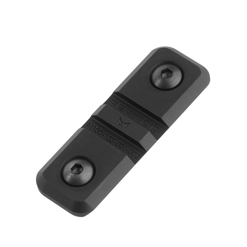 Reptilia - Picatinny-Aluminium-Schiene M-LOK Low Profile Rail LPR - Schwarz - 100-255
