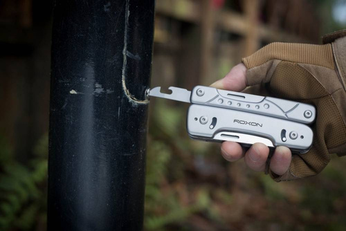 Roxon - Multitool mit austauschbarer Klinge und Drahtschneider Phantom - S802