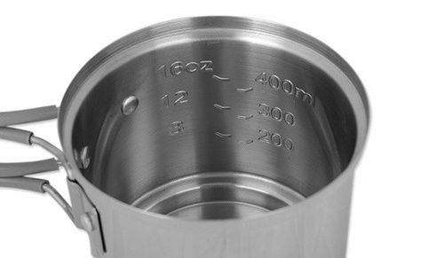 Esbit - Festbrennstoff-Kochset Edelstahl - CS585ST