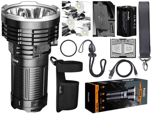 Fenix - LED-Akku-Suchscheinwerfer mit Powerbank-Funktion - 12.000 mAh - 12.000 Lumen - LR50R