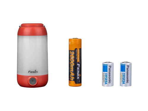 Fenix - Camping LED Taschenlampe - 2600 mAh 3,6 V - Grün - CL26R