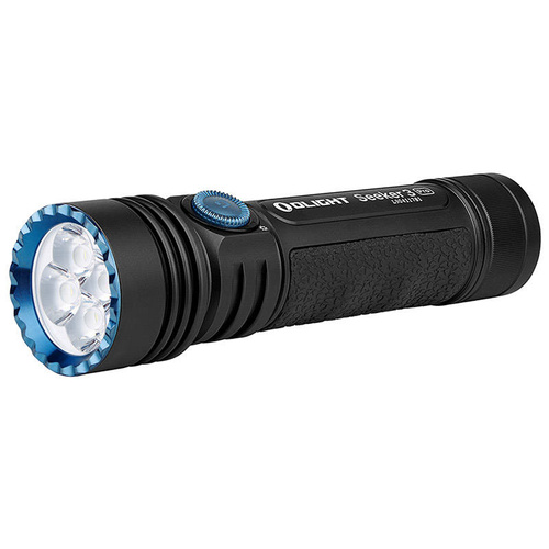 Olight - Seeker 3 Pro Wiederaufladbare Taschenlampe LED - 4200 Lumens - 5000 mAh - Schwarz