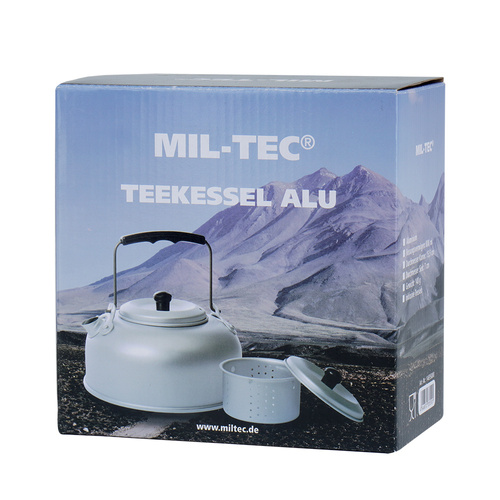 Mil-Tec - Reise-Wasserkocher - 800ML - Aluminium - 14695000