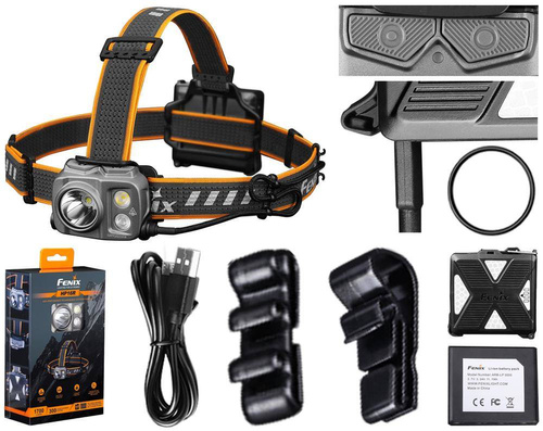 Fenix - LED-Stirnlampe 16R mit 3000 mAh Akku - 1250 Lumen - HP16R