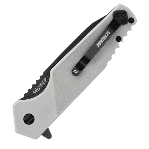 Schrade - EDC Shudder Assisted Opening Folder Klappmesser - AUS-10 - Grau - 1159289