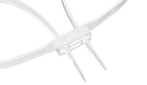 MT - Einweghandschellen - Verstärkt - Weiß