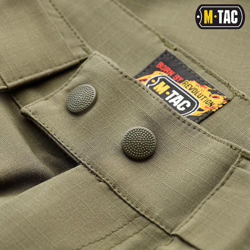 M-Tac - Aggressor Tactical Shorts - Polycotton - Rip-Stop - Dark Olive - 20018048