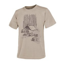 Helikon - T-Shirt Home Sweet Home - Baumwolle - Khaki - TS-HSH-CO-13
