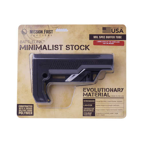 MFT - Battlelink Extreme Duty Minimalist Stock - Mil Spec - BMSMIL-EXD-BL