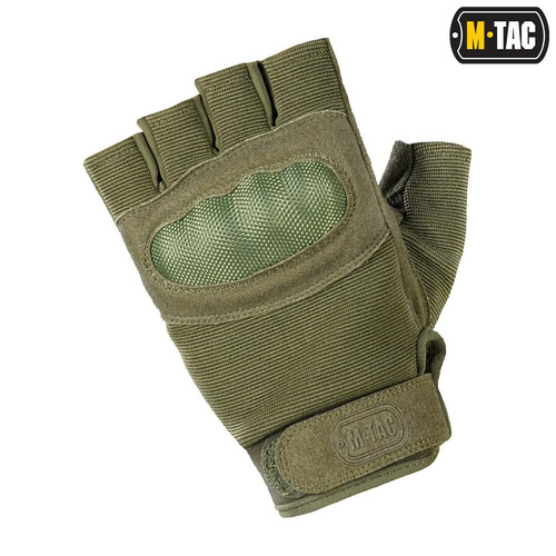 M-Tac - Assault Tactical Mk.3 Fingerlose Handschuhe - Oliv - 90213001
