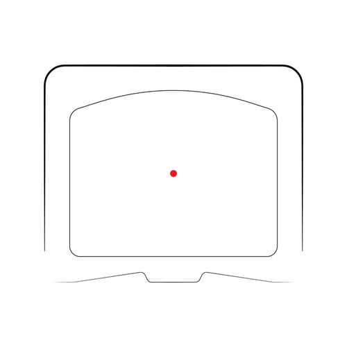 Vortex Optics - Rotes Zielfernrohr Defender ST - 6 MOA - Schwarz - DFST-MRD6