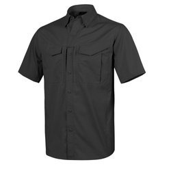 Helikon - Defender Mk2 Shirt - Kurzarm - PolyCo Ripstop - Schwarz - KO-DS2-PR-01.