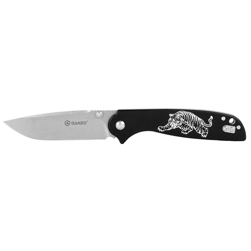 Ganzo - Klappmesser EDC - G10 - Liner Lock - Tigermotiv - G6803-TG
