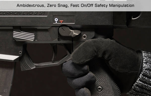 UTG - CZ Scorpion EVO 3 Sicherheitswähler - Schwarz - TLT-CSSLT01