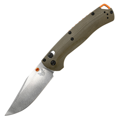 Benchmade - Taggedout Jagdmesser - CPM-S45VN - Grün - 15536