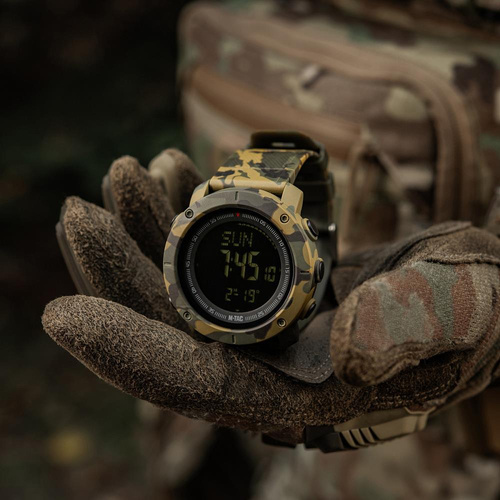 M-Tac - Taktische Uhr mit Kompass 2095 - Camo - 50009030