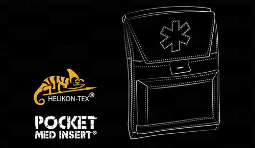Helikon - Taschen Pocket Med Insert® - Cordura® - Schwarz - MO-M04-CD-01