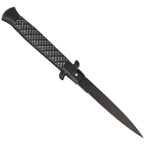Frank Beltrame - Springmesser Stiletto Kevlar 23 cm - FB 23/KEV BLK