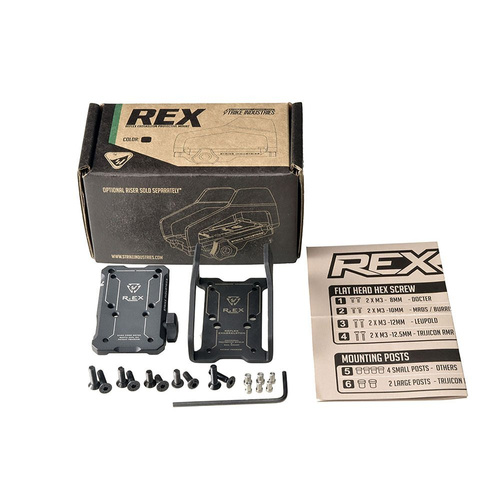Strike Industries - R.EX Reflex Exoskelett Universal-Schutzschild & Schienenmontage - SI-REX