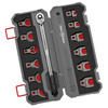 Real Avid - Büchsenmacherkit für AR-15 Crowfoot Wrench Set - AVMF13WS
