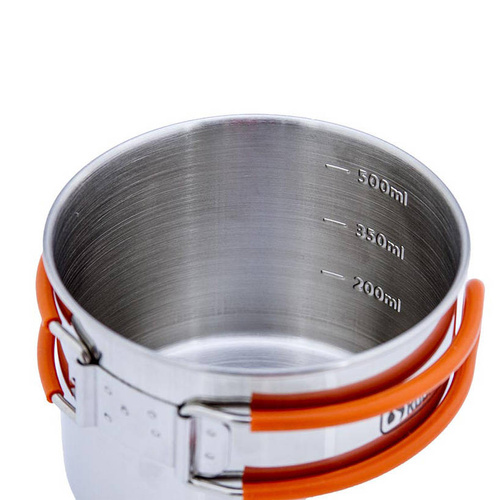 Rockland - Edelstahl-Becher - 600 ml