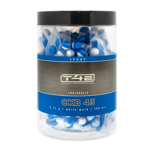 Umarex - Pulvergeschosse T4E Sport CKB 43 - Kal. .43 - 500 Stück - 2.4586