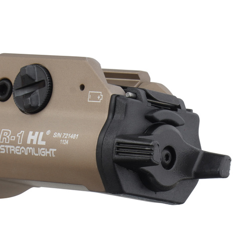 Streamlight - Taktische Waffentaschenlampe LED TLR-1 HL - 1000 lm - Picatinny - FDE - L-69266