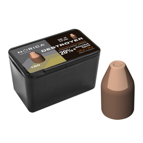Norica - Luftgewehrkugeln Destroyer - Diabolo - 5,5 mm - 150 Stück - 198.00.005
