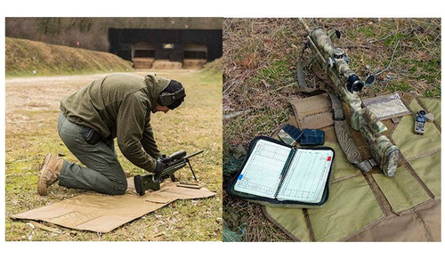 Helikon - Backblast Schießmatte&reg; - Schatten Grau - AC-MBB-CD-35