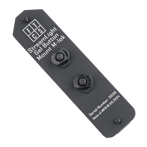 FTCS - StreamLight Gel Button Mount - M-LOK - Schwarz - Nr.12