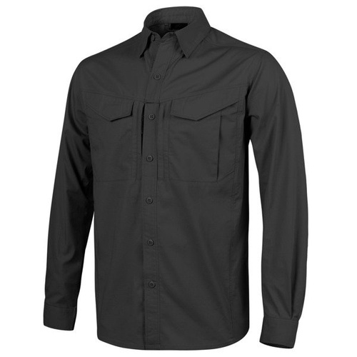 Helikon - Defender Mk2 Shirt - Langarm - Schwarz - KO-DF2-PR-01 - Helikon Hemden