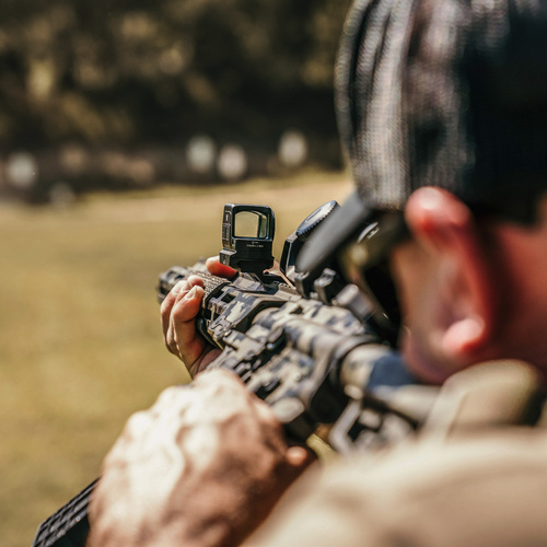 Vortex Optik - Rotes Zielvisier Defender ST Solar - 3 MOA - Schwarz - DFST-MRD3-E