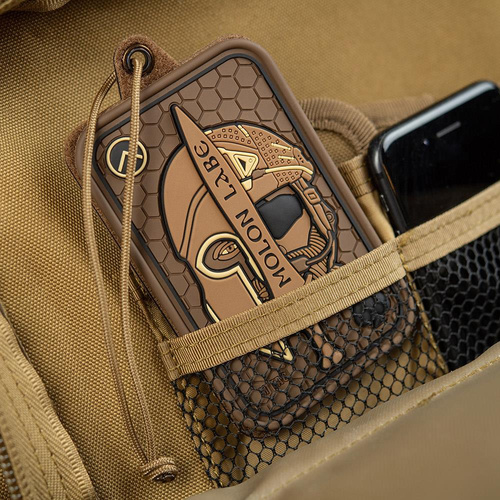 M-Tac - Moralabzeichen - Molon Labe Ace Jacquard - Coyote / PVC - 51127005
