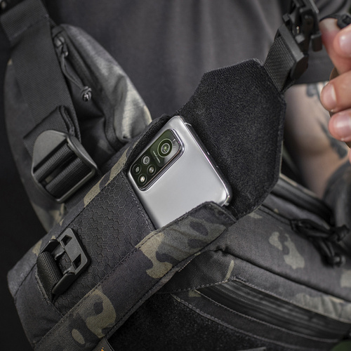 M-Tac - Elite Hex Phone Case - Groß - Schwarz - 10160002