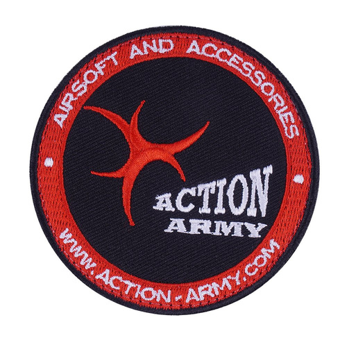 Action Army - Aufnäher - Schwarz
