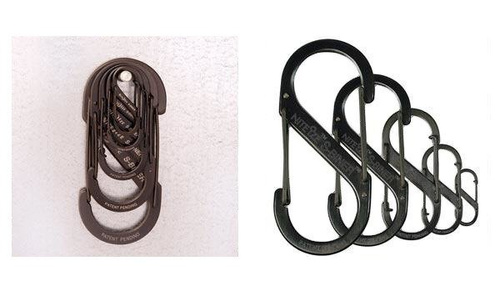 Nite Ize - S-Biner #4 - Schwarz - SB4-03-01