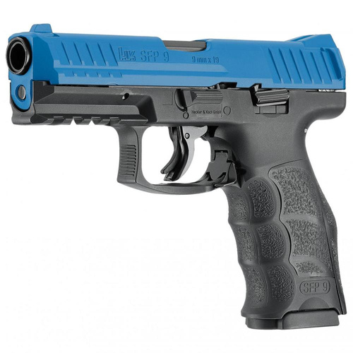 Umarex - RAM Heckler&Koch T4E SFP9 Gummigeschosspistole - Kal. 43 - CO2 - Schwarz/Blau - 2.4001